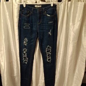 Mudd Distressed Blue Jeans 3 💜💜💜💜